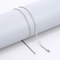 Simple Stainless Steel Grinding Chain Hip-Hop Necklace, Street Hip-Hop Stainless Steel Fashion Jewelry, Nk Chain