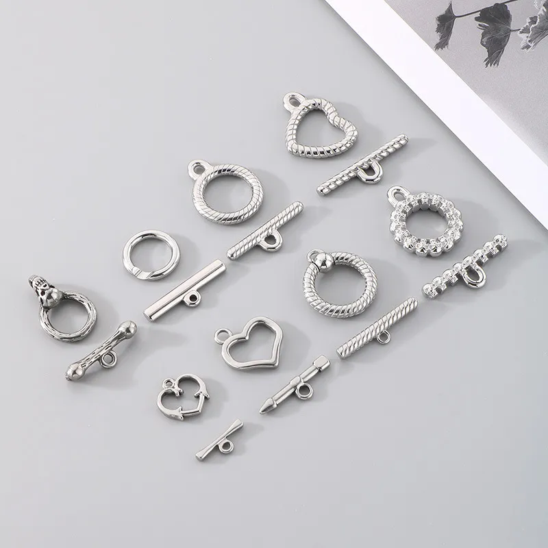 DIY Jewelry Accessories Stainless Steel Fashion Ot Buckle Splicing Chain Jewelry Buckle