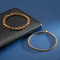 Wholesale Punk Jewelry Multi-Size Bracelet Stainless Steel Simple Silver Gold Chain Bracelet