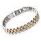 Stylish Stainless Steel Bracelet for Fashionable Men, Exuding European and American Charm, a Classic Style for Foreign Trade. Directly Sold From The Manufacture