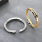 Punk Retro Style Stainless Steel Wire Cable Bent Plate Domineering Men's Bangle