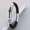 European and American Fashion Personality Stainless Steel Creative Woven Bracelet Men's Leather Bracelet