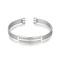 Popular Men's Personalized Stainless Steel Four Layer Steel Wire C-Shaped Open Bangle