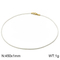 Minimalist Men's and Women's Stainless Steel Buckle Wax Rope Necklace 45cm Jewelry