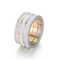 Luxury Fashion Stainless Steel Starry Sky Couple Rings Minimalist Jewelry Rings Wholesale