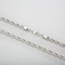 Rock and Hip-Hop Style Unisex Stainless Steel Twisted Chain Necklace