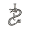 Mighty Flying Dragon Direct Sales Stainless Steel Accessories Ethnic Style Retro Personality Zodiac Dragon Stainless Steel Men's Pendant