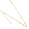 Trendy Stainless Steel Star Choker Necklace with Nine Stars