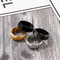 Dark Fashion Round Edged Ring Retro Stainless Steel Men's Jewelry Ring