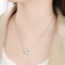 Stainless Steel Paired with Shell, Cat, Dog, Ins Style Jewelry, Collarbone Necklace