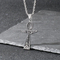 Nordic Mythology Horus Eye Cross Retro Viking Sea King Trident Stainless Steel Pendant