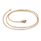 Fashion Versatile Unisex Jewelry Stainless Steel Light O-Chain Necklace