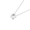 New Smooth Stainless Steel Pendant Necklace with 26 Capital Letters of The English Alphabet for Women