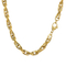 Fashionable and Versatile Plain Chain for Commuting, Ins Trendy Nightclub, Multi-Size Plain Fried Dough Twists Chain, Stainless Steel Necklace for Men and Women