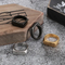 Street Style Fashion Multicolor Stainless Steel Geometric Men's Jewelry Ring