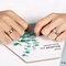 Chic European and American Zircon Couple Rings for Resale