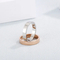 Fashion Niche High-End Stainless Steel Smooth Surface Ring Wholesale for Couples' Rings