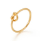 Fashion Commuting Stainless Steel Creative Hollow Knot Temperament Girl Ring Jewelry Wholesale