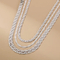 Distinctive Braided Stainless Steel Necklace for Modern Fashion
