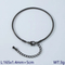 Stainless Steel Round Snake Chain Bracelet, Simple Jewelry Suitable for Daily Wear