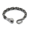 Domineering Animal Head Bracelet Creative Design Hip-Hop Emperor Chain Snake Head Stainless Steel Bracelet