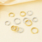 Fashion Stainless Steel Creative Dragon Pattern Embossed Circle Earrings Jewelry Wholesale