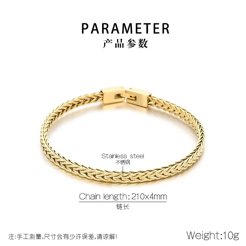 Men's Stainless Steel Bracelet Versatile Accessory Suitable for Daily Wear
