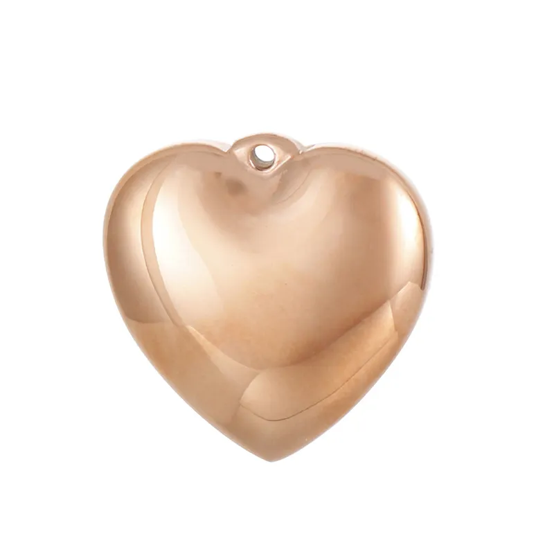 Stainless Steel Heart Pendant DIY Jewelry Accessories