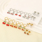 Stainless Steel Strawberry Cherry Shaped Earrings Suitable for Daily Wear as Women's Jewelry