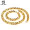 Cross-Border Foreign Trade Stainless Steel Creative Loop Necklace, Punk Fashion Style Men's Section Chain Bracelet Set