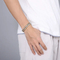 Simple Stainless Steel Bracelet Fashion Trendy Men's Cuban Chain Bracelet