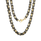 Hip-Hop Domineering Motorcycle Chain Men's Byzantine Circular Chain Stainless Steel Necklace