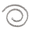 Hip Hop Emperor Chain Creative Fashion V-Shaped Stainless Steel Men's Bracelet Necklace Set