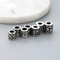 Stainless Steel Jewelry Barrel Bead Accessories Large Hole Bracelet Spacer Beads