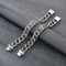 Fashion Trendy Retro Jewelry Religious Cross Stainless Steel Bracelet