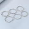 Minimalist Ins Style Stainless Steel Multi Style Pig Nose Chain Unisex Bracelet