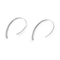 Simple and High-End Stainless Steel Creative Water Droplet Line Geometric Tassel Earrings