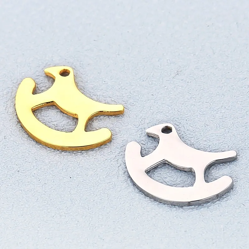 Stainless Steel Animal Series Jewelry Accessories, Personalized DIY Necklace Pendant