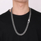 Punk Retro Vintage Patterns Stainless Steel Men's Bracelet Necklace Jewelry Set