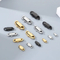 Stainless Steel Creative Polished Button Bracelet Necklace Chain DIY Buckle Accessories Wholesale