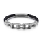 Street Trend Fashion Leather Bracelet Personalized Stainless Steel Bicycle Chain Bracelet