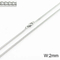 Wholesale 18K Gold Plated Two-Side Grinding Basic Chain Stainless Steel Chain Necklace