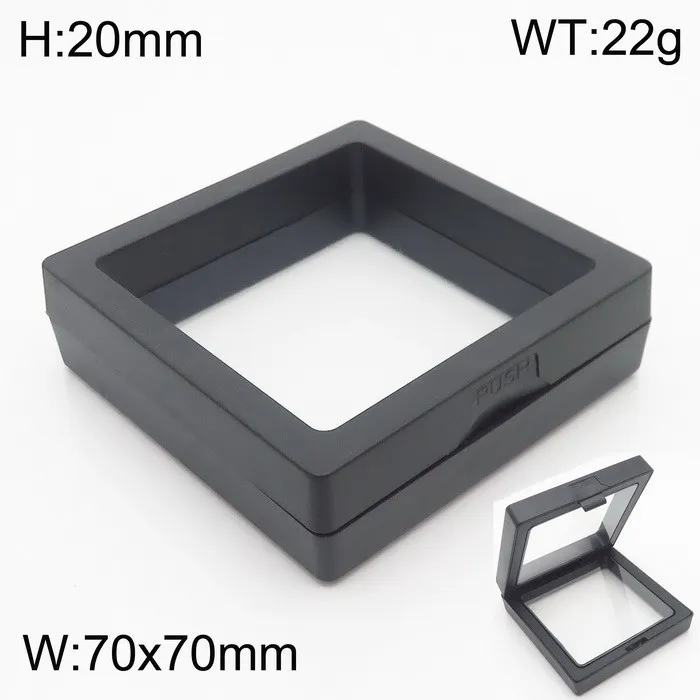 Transparent Pet Dustproof and Scratch Resistant Shell Packaging Box Wholesale Jewelry Gift Box