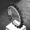 Fashion Retro Stainless Steel Skull Bracelet Men's Trendy Ghost Jewelry Bracelet