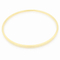 18K Vacuum Gold Plated 2mm Wide Square Wire Stainless Steel Stackable Bracelet
