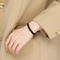 Fashion Hiphop Stainless Steel Six-Sided Polished Cuban Link Chain Bracelet Multi-Color Wholesale