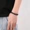 Trendy Dragon Bone Jewelry Bracelet Necklace Men's Stainless Steel Jewelry Set