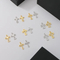 Stainless Steel Hollow Cross Pendant, Personalized Trendy Necklace, DIY Jewelry Accessories