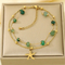 Stainless Steel Anklet Chain with Heart-Shaped Starfish Element Foot Decoration