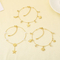 Stainless Steel Starfish Shell Pendant Anklet Chain Women's Fashion Jewelry